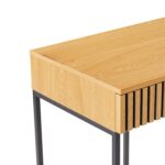 Kirjutuslaud HAMPTON 120x50xH79cm, tammedekooriga melamiin Kontorimööbel
