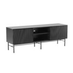 TV-laud SEQUENCE 150x40xH55cm, must Elutoamööbel H01-800 TV-alused