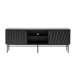 TV-laud SEQUENCE 150x40xH55cm, must Elutoamööbel H01-800 TV-alused