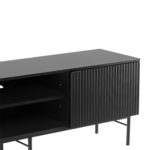 TV-laud SEQUENCE 150x40xH55cm, must Elutoamööbel H01-800 TV-alused
