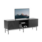 TV-laud SEQUENCE 150x40xH55cm, must Elutoamööbel H01-800 TV-alused