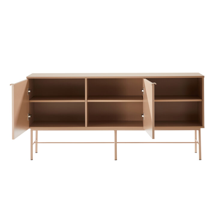 Kummut SEQUENCE 158x40xH75cm, cappuccino Elutoamööbel H01-700 Kapid