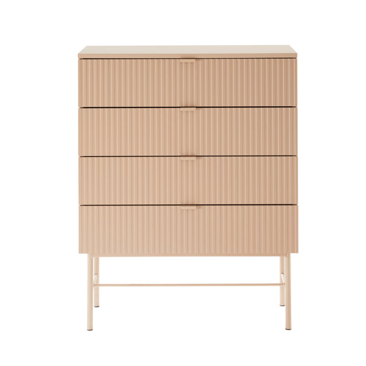 Kummut SEQUENCE 79x40xH100cm, cappuccino Elutoamööbel H01-700 Kapid