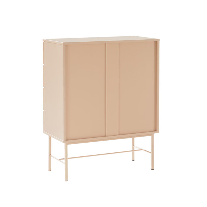 Kummut SEQUENCE 79x40xH100cm, cappuccino Elutoamööbel H01-700 Kapid