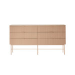Kummut SEQUENCE 158x40xH83cm, cappuccino Elutoamööbel H01-700 Kapid