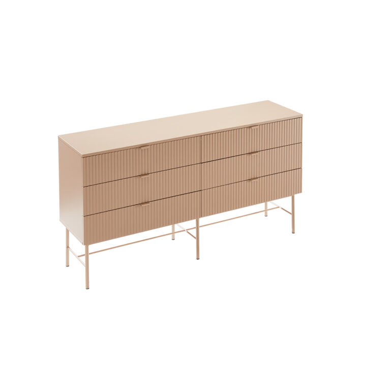 Kummut SEQUENCE 158x40xH83cm, cappuccino Elutoamööbel H01-700 Kapid