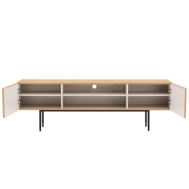 TV-laud NATE 180x40xH58cm, tamm Elutoamööbel TV-alused