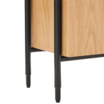 Riiul NATE 65,5x32xH117cm, tamm Elutoamööbel