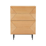 Kummut NATE 75x40xH102cm, tamm Elutoamööbel