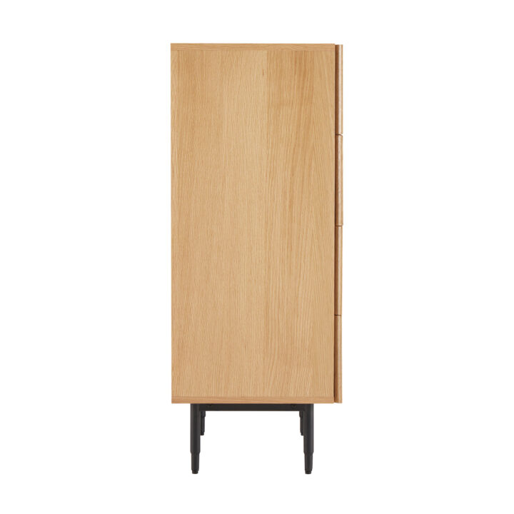 Kummut NATE 75x40xH102cm, tamm Elutoamööbel