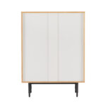 Kummut NATE 75x40xH102cm, tamm Elutoamööbel