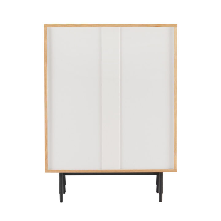 Kummut NATE 75x40xH102cm, tamm Elutoamööbel