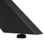 Söögilaud VANCOUVER D120xH75cm, must suitsutamm Söögituba