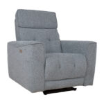 Tugitool BOSCO elektriline recliner 99x94xH102cm, sinakashall Elutoamööbel