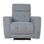 Tugitool BOSCO elektriline recliner 99x94xH102cm, sinakashall Elutoamööbel