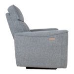 Tugitool BOSCO elektriline recliner 99x94xH102cm, sinakashall Elutoamööbel