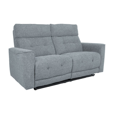 Diivan BOSCO 2-kohaline elektriline recliner 157x94xH102cm, sinakashall Diivanid