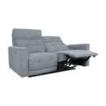 Diivan BOSCO 2-kohaline elektriline recliner 157x94xH102cm, sinakashall Diivanid