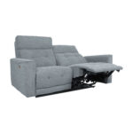 Diivan BOSCO 2,5-kohaline elektriline recliner 198x94xH102cm, sinakashall Diivanid