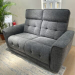 Diivan BOSCO 2-kohaline elektriline recliner 157x94xH102cm, hall Diivanid