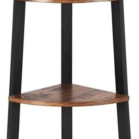 Nurgariiul 33.4×33.4x125cm Raamaturiiulid