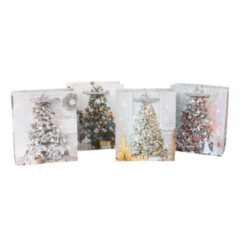 Kinkekott XMAS TREE, 12x14x6cm, mix Jõulud Kinkekotid