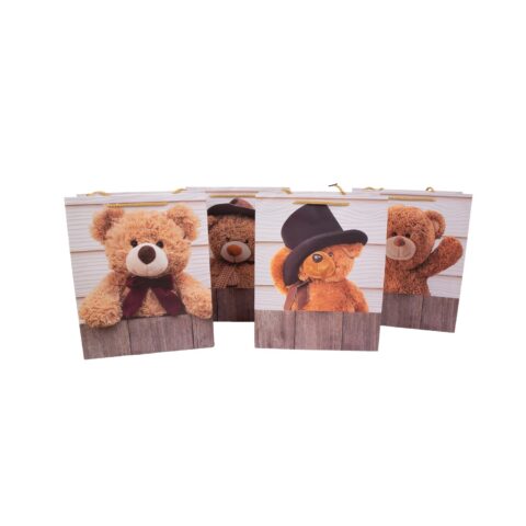 Kinkekott TEDDY, 18x23x10cm, mix Kinkekotid Kinkekotid
