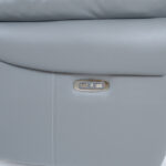 Tugitool BOWEN elektriline recliner 95x86xH102cm, hallikasbeež naturaalne nahk Elutoamööbel