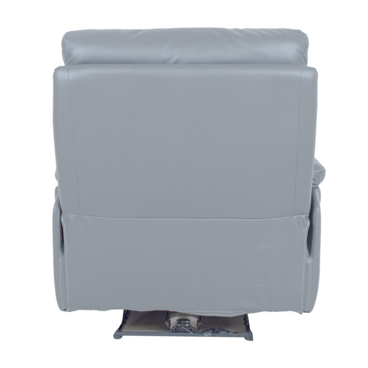 Tugitool BOWEN elektriline recliner 95x86xH102cm, hallikasbeež naturaalne nahk Elutoamööbel