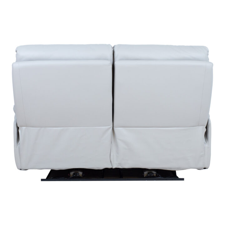Diivan BOWEN 2-kohaline elektriline recliner 150x86xH102cm, hallikasbeež naturaalne nahk Diivanid