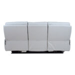 Diivan BOWEN 3-kohaline elektriline recliner 206x86xH102cm, hallikasbeež naturaalne nahk Diivanid