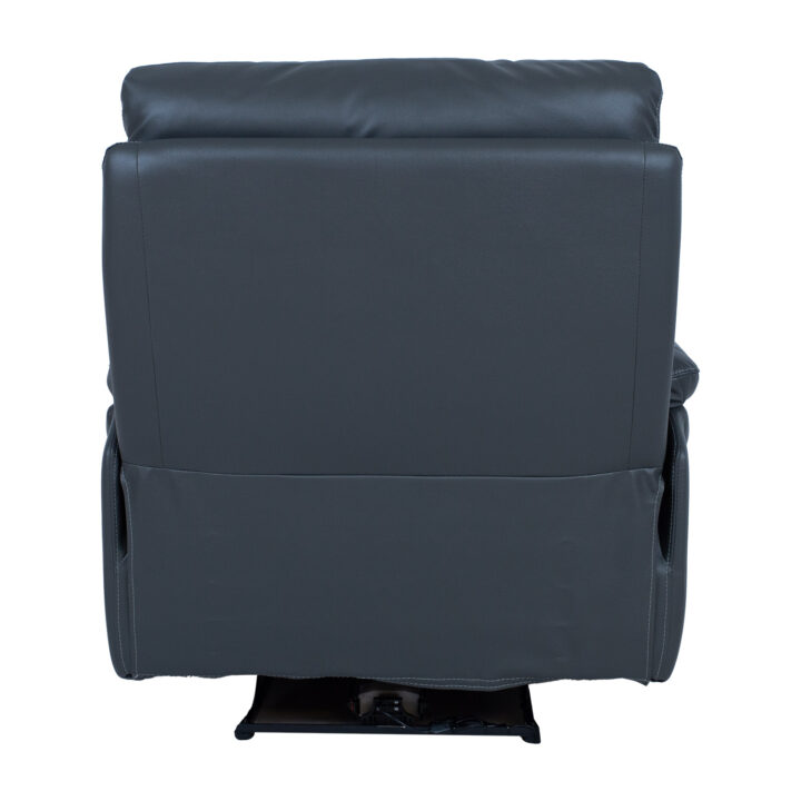 Tugitool BOWEN elektriline recliner 95x86xH102cm, tumehall naturaalne nahk Elutoamööbel