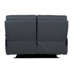 Diivan BOWEN 2-kohaline elektriline recliner 150x86xH102cm, tumehall naturaalne nahk Diivanid