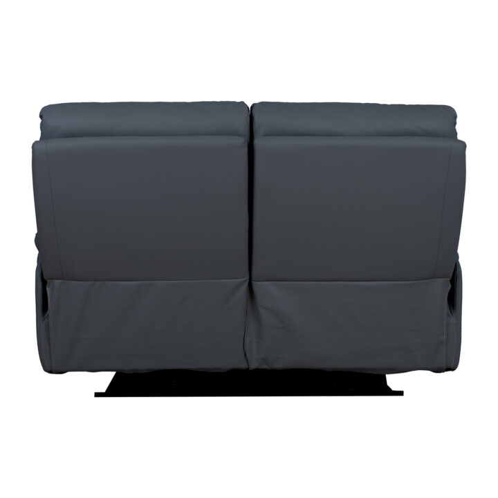 Diivan BOWEN 2-kohaline elektriline recliner 150x86xH102cm, tumehall naturaalne nahk Diivanid