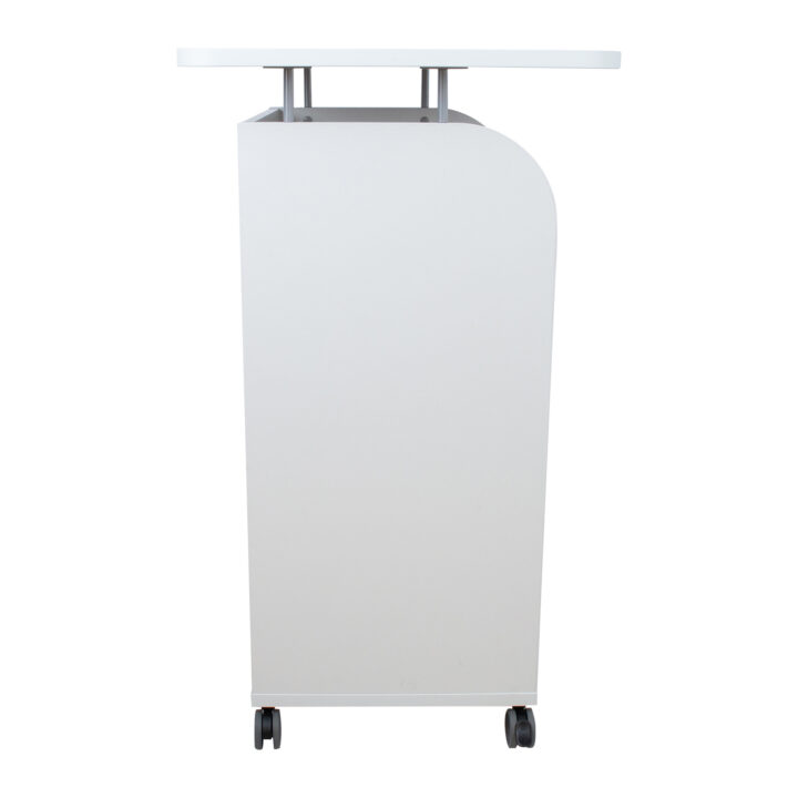 Mobiilne kapp ERGO 70x63xH113,5cm, hallikasvalge, mööbliplaat Kirjutuslauad ERGO