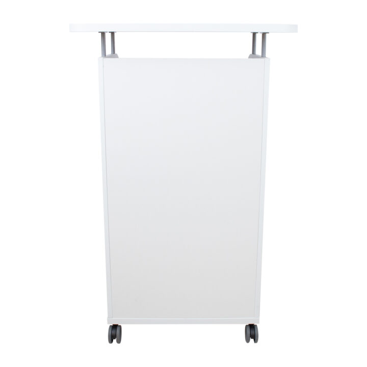 Mobiilne kapp ERGO 70x63xH113,5cm, hallikasvalge, mööbliplaat Kirjutuslauad ERGO