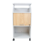 Mobiilne kapp ERGO 56x47xH113,5cm, hallikasvalge, mööbliplaat Kirjutuslauad ERGO