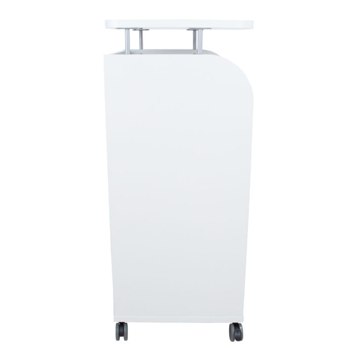 Mobiilne kapp ERGO 56x47xH113,5cm, hallikasvalge, mööbliplaat Kirjutuslauad ERGO