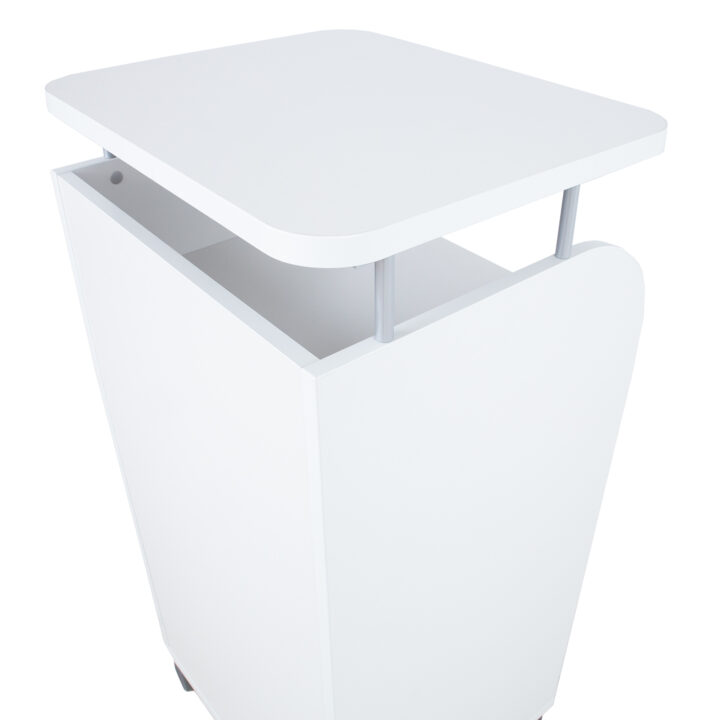 Mobiilne kapp ERGO 56x47xH113,5cm, hallikasvalge, mööbliplaat Kirjutuslauad ERGO