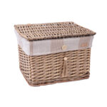 Korv WILLI STRIPE kaanega 36x26xH25cm Korvid ja korvriiulid Korvid ja korvriiulid