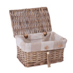 Korv WILLI STRIPE kaanega 30x20xH18cm Korvid ja korvriiulid Korvid ja korvriiulid