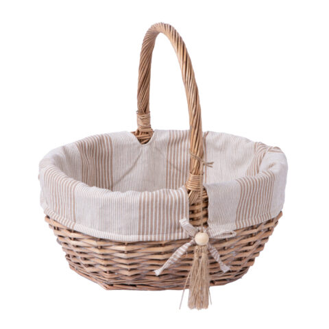 Korv WILLI STRIPE 33x25xH17/34cm Korvid ja korvriiulid Korvid ja korvriiulid