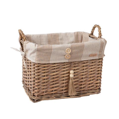 Korv WILLI STRIPE 36x26xH26cm Korvid ja korvriiulid Korvid ja korvriiulid
