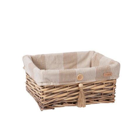 Korv WILLI STRIPE 34x25xH15cm Korvid ja korvriiulid Korvid ja korvriiulid
