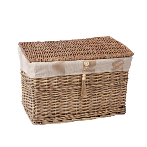 Korv WILLI STRIPE 53x33xH34cm Korvid ja korvriiulid Korvid ja korvriiulid