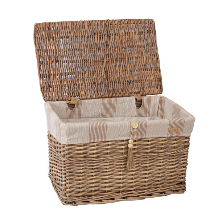 Korv WILLI STRIPE 53x33xH34cm Korvid ja korvriiulid Korvid ja korvriiulid