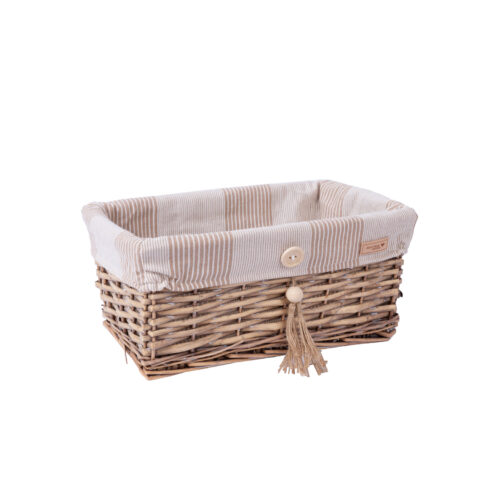 Korv WILLI STRIPE 33x20xH14cm Korvid ja korvriiulid Korvid ja korvriiulid