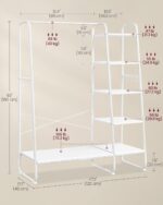 Riidenagid 120x45x160cm Riidestanged ja nagid