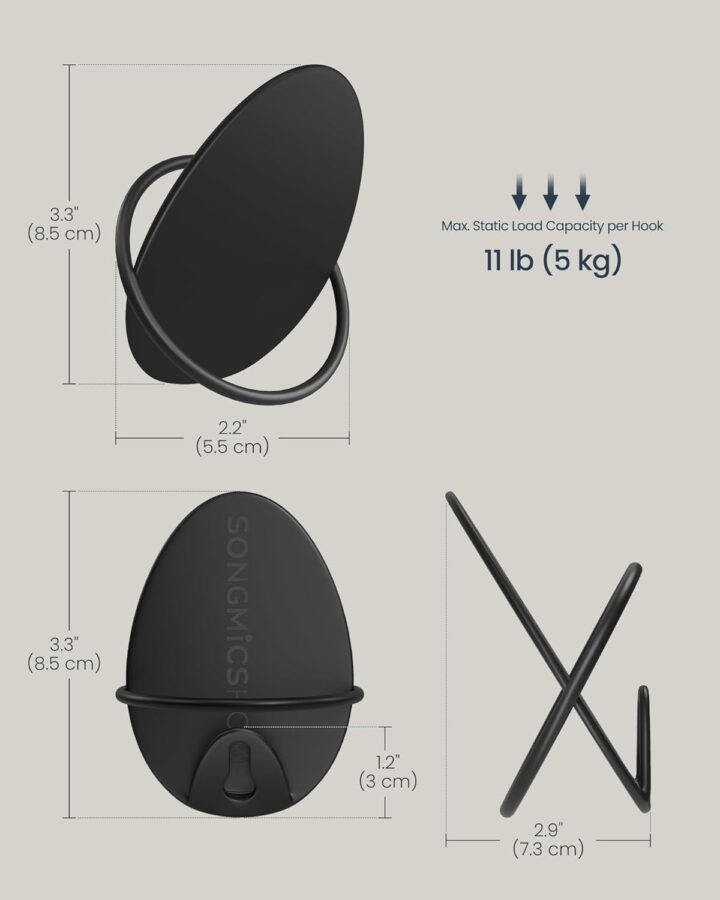 Riidenagi 5.5×7.3×8.5cm Seinariiulid