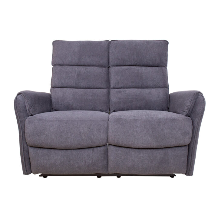 Diivan BOWERS 2-kohaline elektriline recliner 135x98xH109cm, sinakashall Diivanid Diivanid